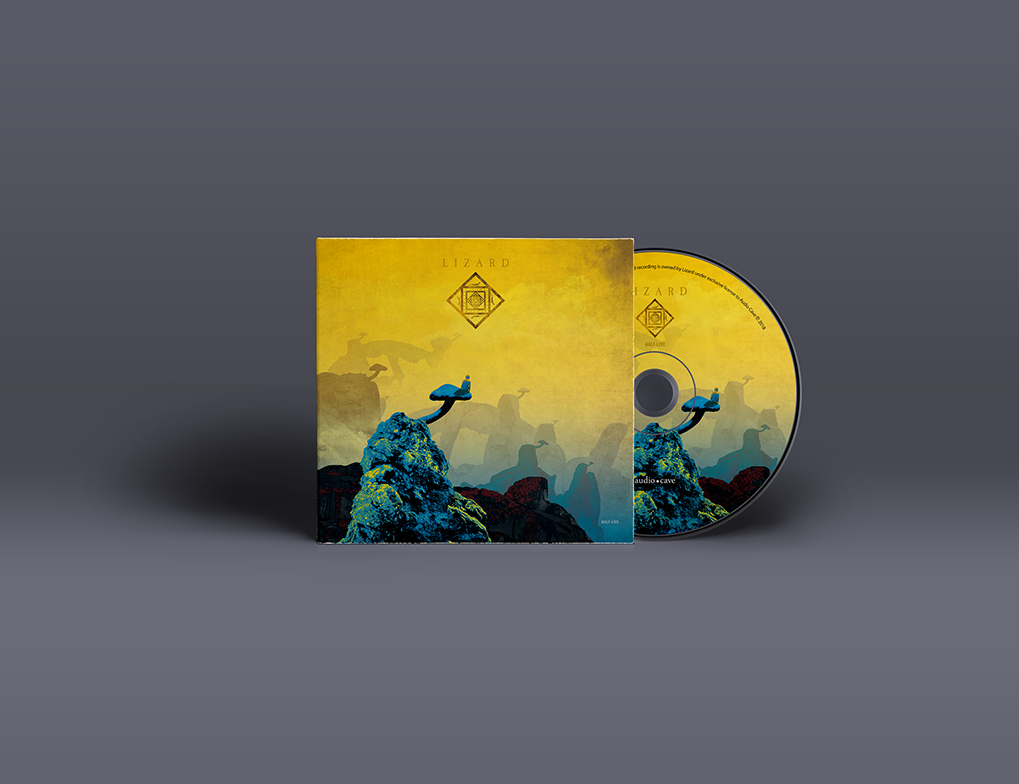 Vertical studio reklamy okładka płyty cd