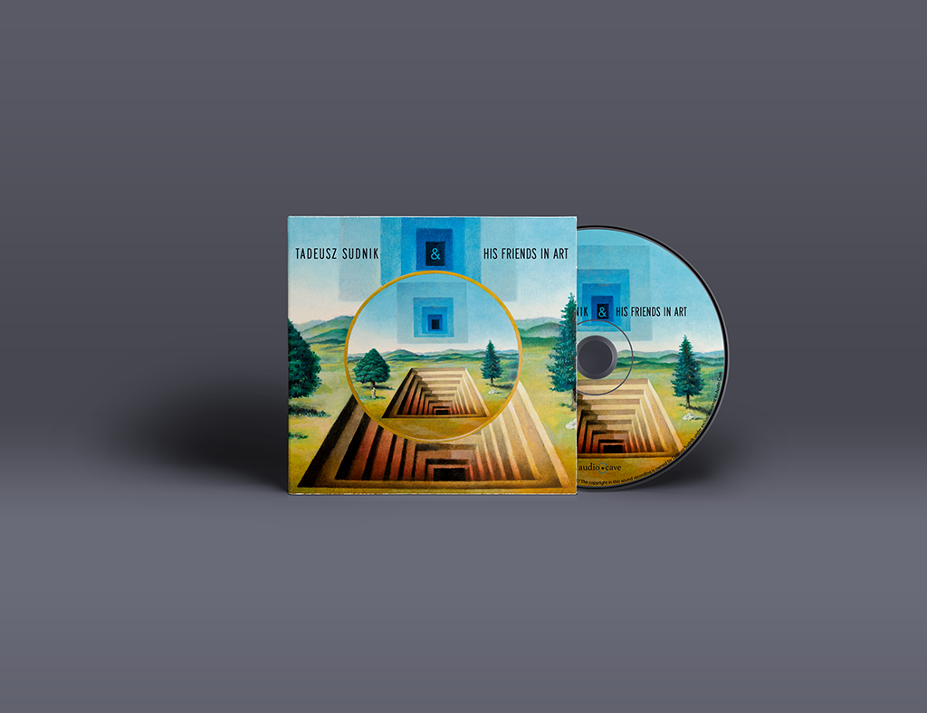Vertical studio reklamy okładka płyty cd